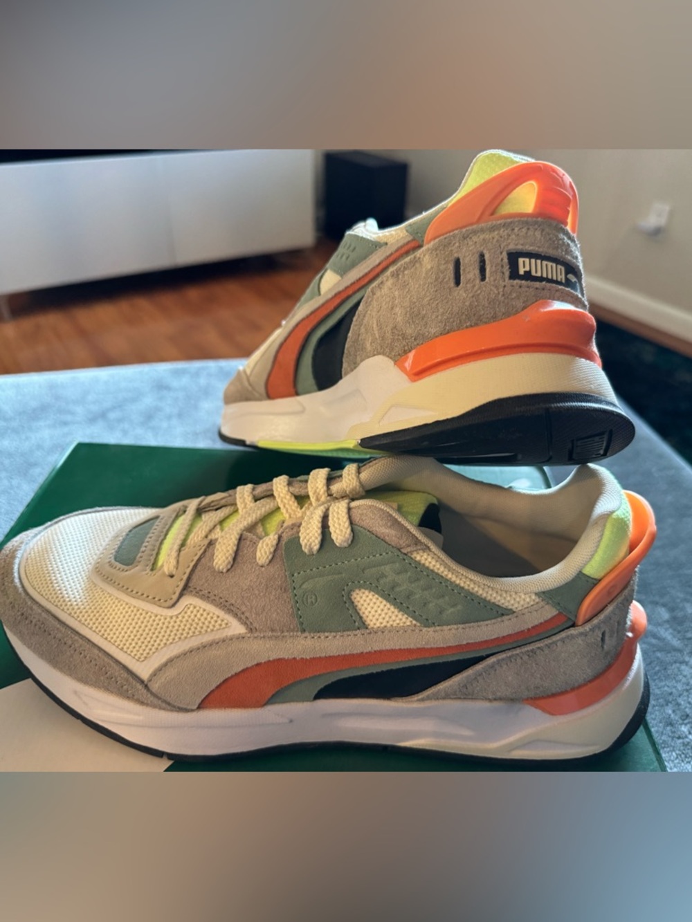 Puma Mirage Sport Layers ‘Grey Violet Apricot’ Size 11 Men’s Brand New